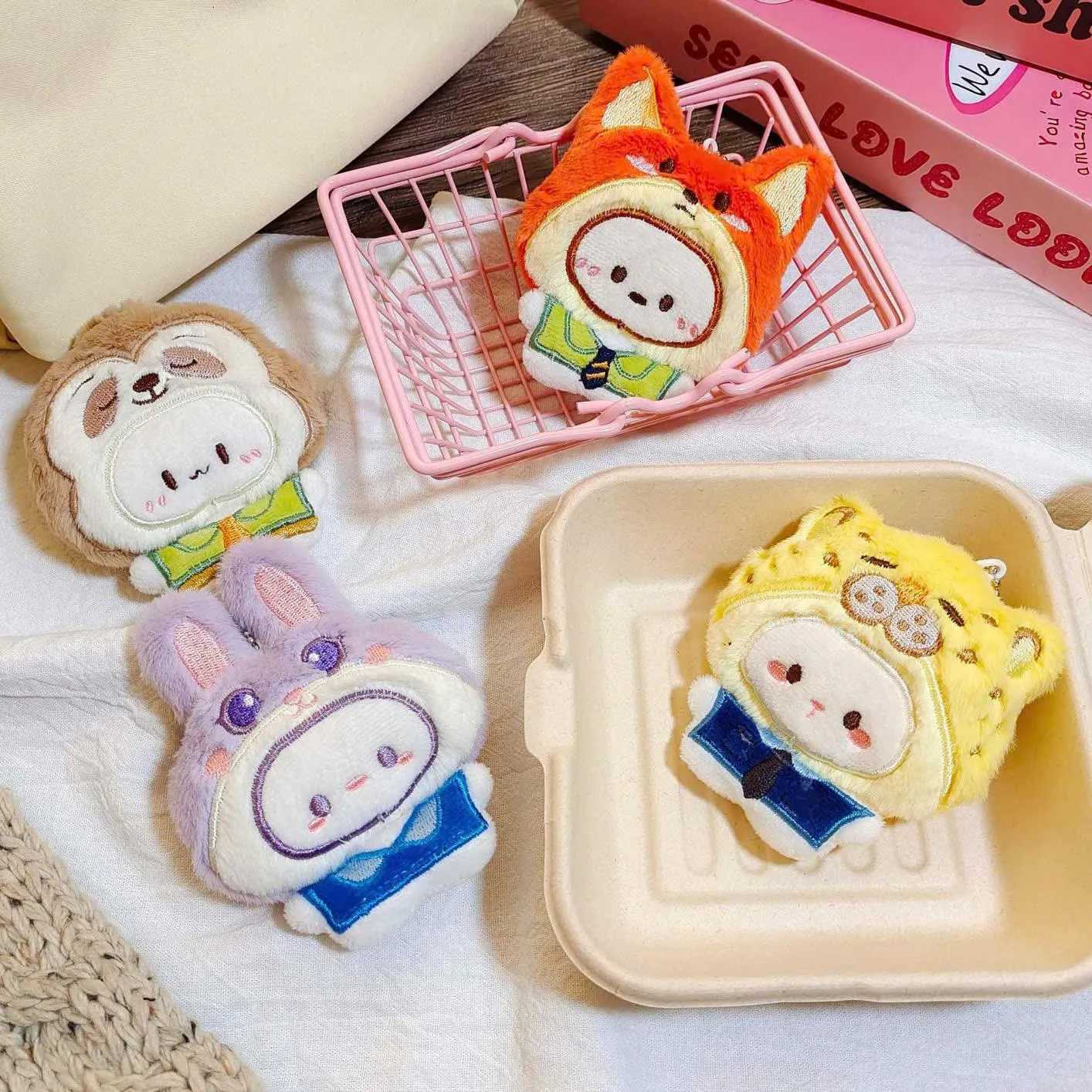 Móc Khóa Thú Bông Mochi
