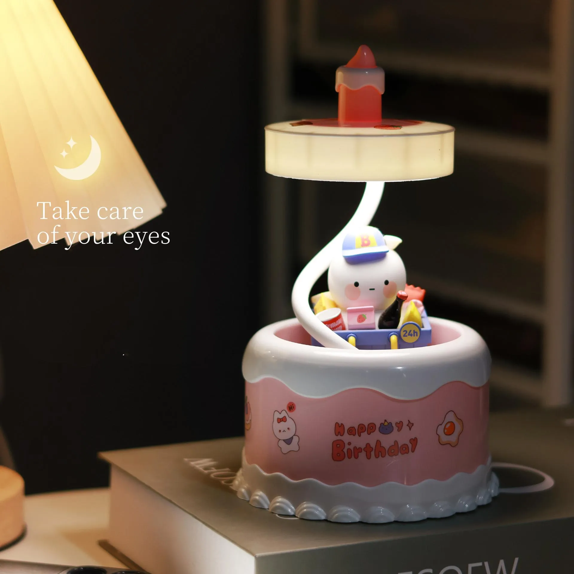 Đèn ngủ bánh kem